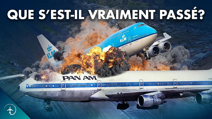 La VÉRITÉ sur le PIRE accident aérien de l’histoire à Ténérife