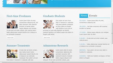 University Website Template