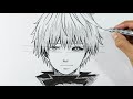 How to Draw Kaneki Ken - Tokyo Ghoul [Step by step]