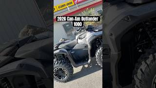 2026 Can-Am Outlander 1000 Sound Test What Do You Ride?