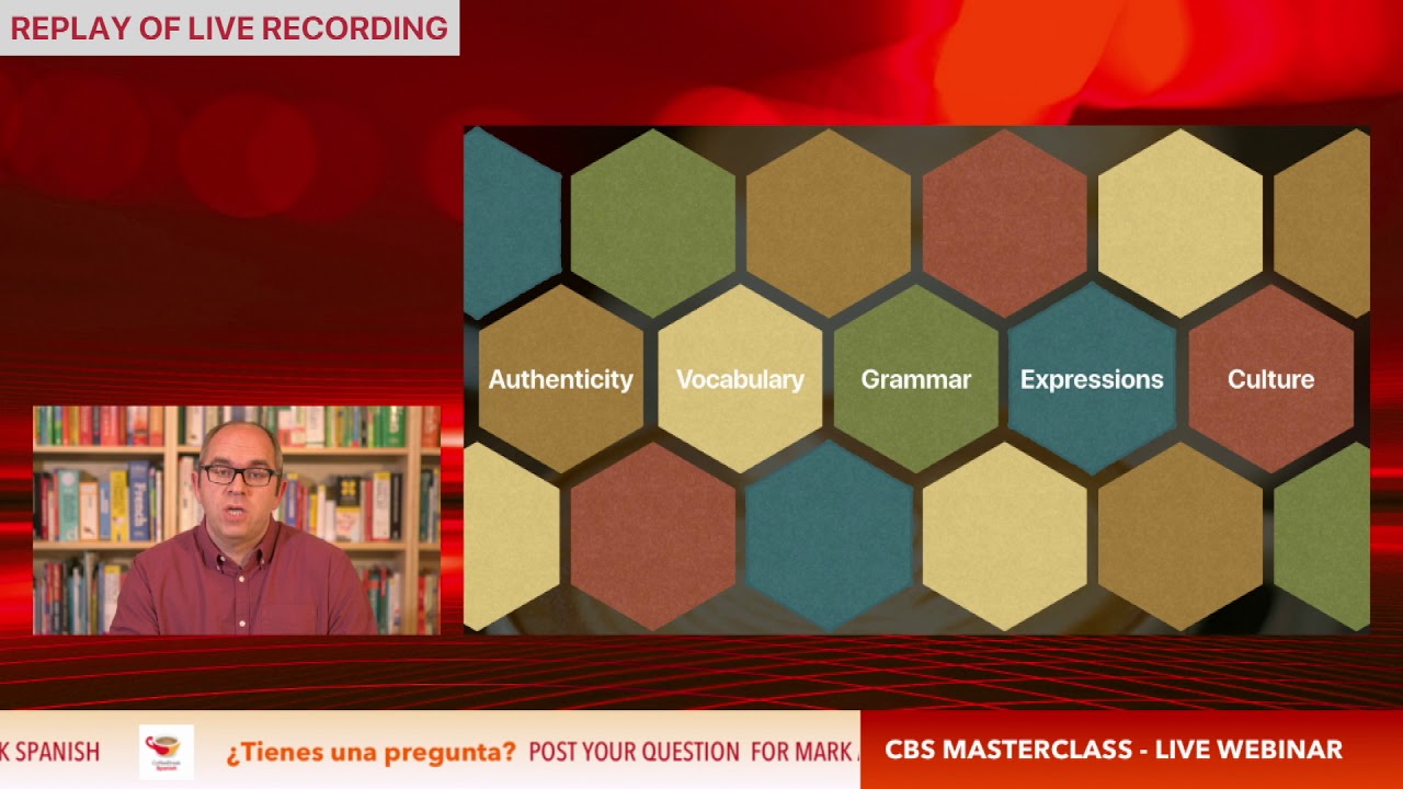 [inar Replay] Is the Coffee Break Spanish Masterclass for you? YouTube