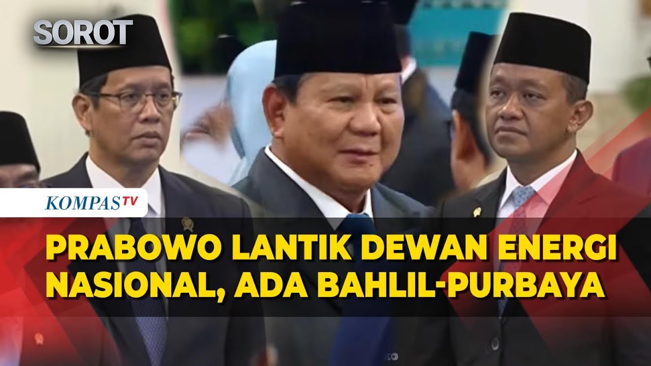[FULL] Detik-Detik Presiden Prabowo Lantik Bahlil–Purbaya di Dewan Energi Nasional