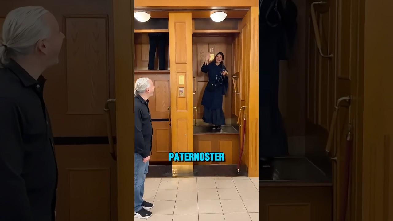 Paternoster Lift#shorts #viralvideo