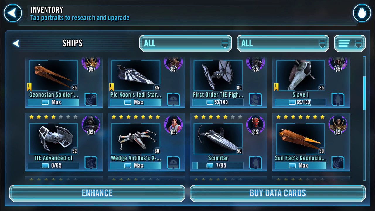 Fleet Battles and Ship Talk in Star Wars Galaxy of Heroes! YouTube