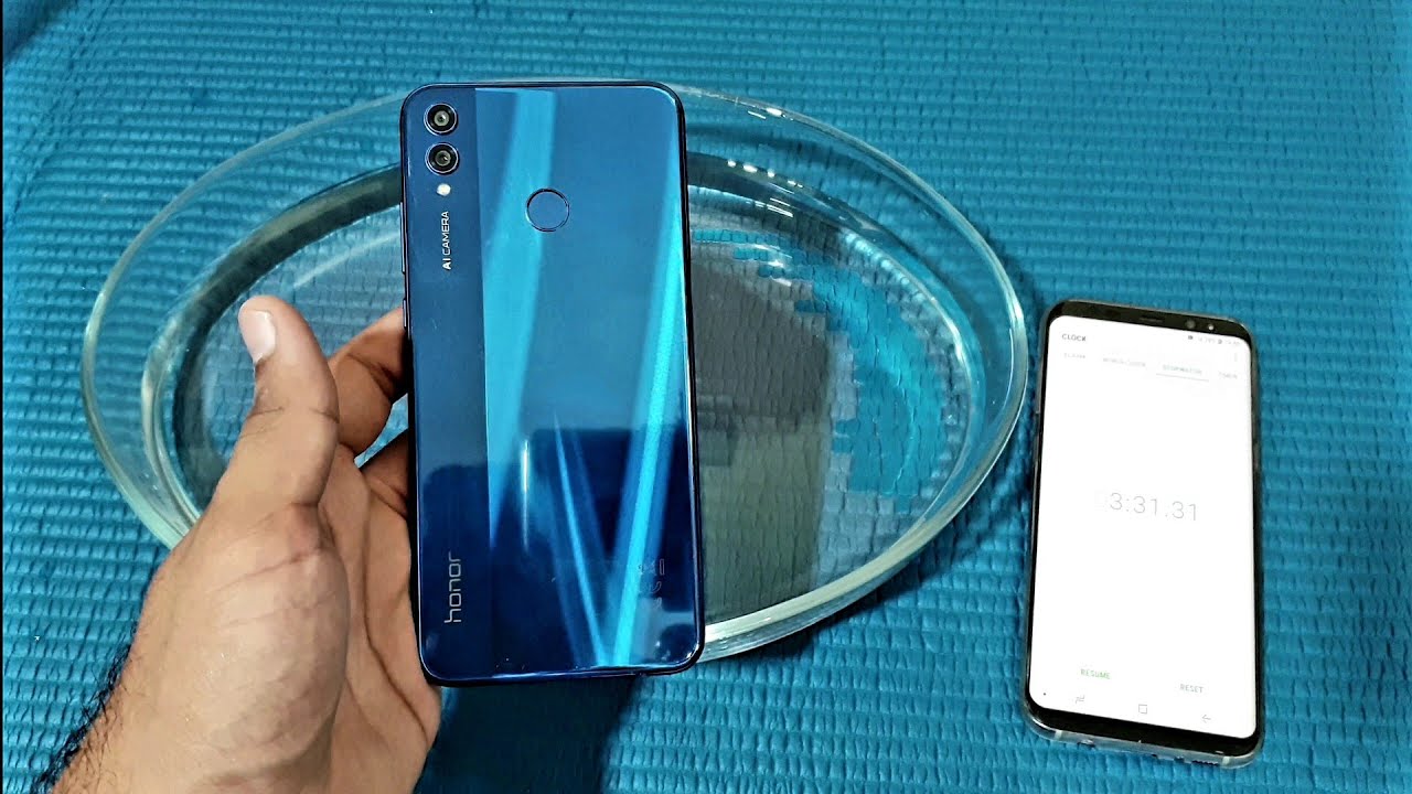  New  Honor 8X Water Test! Actually Waterproof?