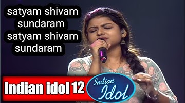 satyam shivam sundaram satyam shivam..Indian idol 12 arunita