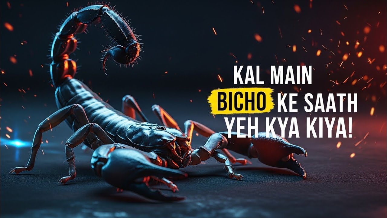 Ultra-Realistic Scorpion POV: Eggs & Newborns 🦂