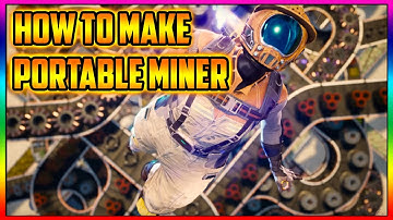 Satisfactory How To Make Portable Miner
