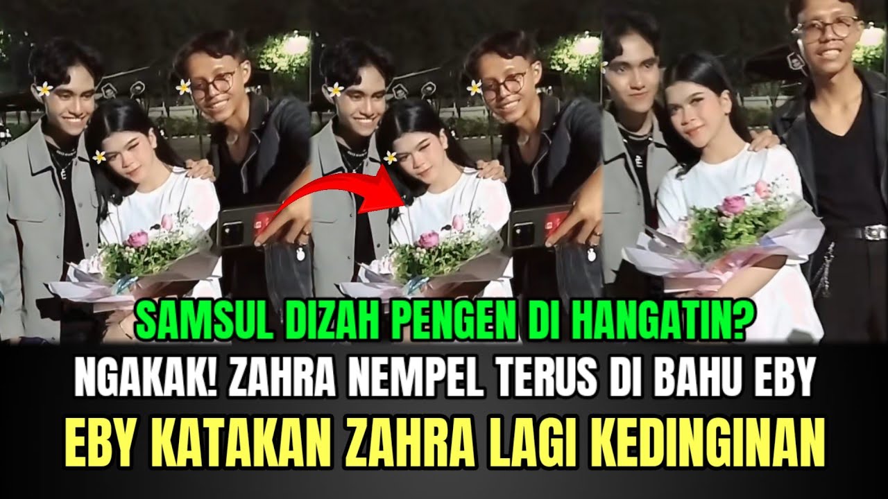 NGAKAK! Zahra Nempel Terus di Bahu Eby, Eby Katakan Zahra Lagi ke Dinginan!