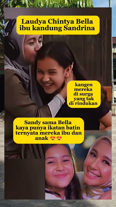 sandrina dan laudya Chintya Bella #sandrina #laudyachintyabella #artist #shorts