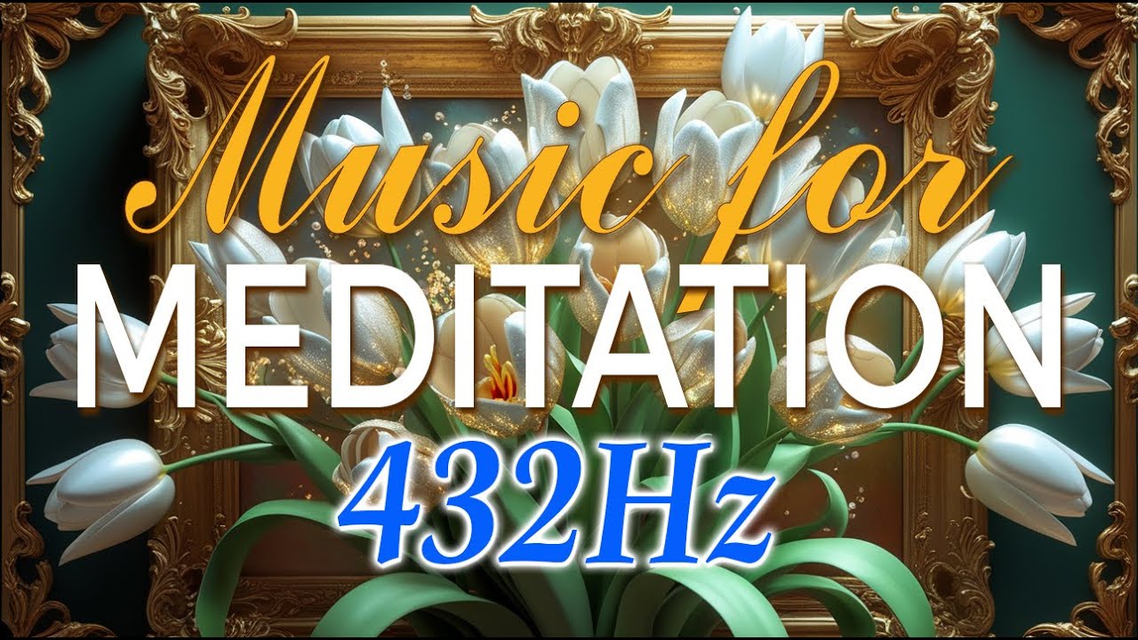 432Hz Music for Meditation with Flowers 🌸 Deep Relaxation, Stress Relief & Peaceful Sleep • #3