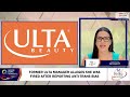 Former Ulta Manager Alleges She Was Fired After Reporting Anti Trans Bias