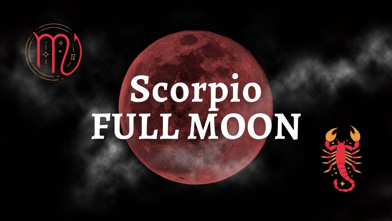 Ascension Update: Scorpio Full Moon ♏️ Eclipse Season 🌚 555 Portal Day ...