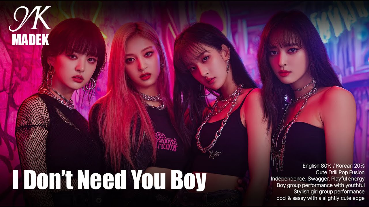 #39 💖 I Don’t Need You Boy – MADEK Original K-pop Song