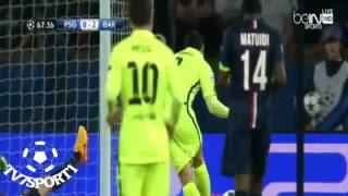 برشلونة-باريس سان جيرمان 3-1 فهد العتيبي HD