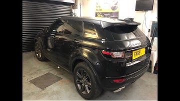 Brand New Range Rover Evoque Windows Tinted