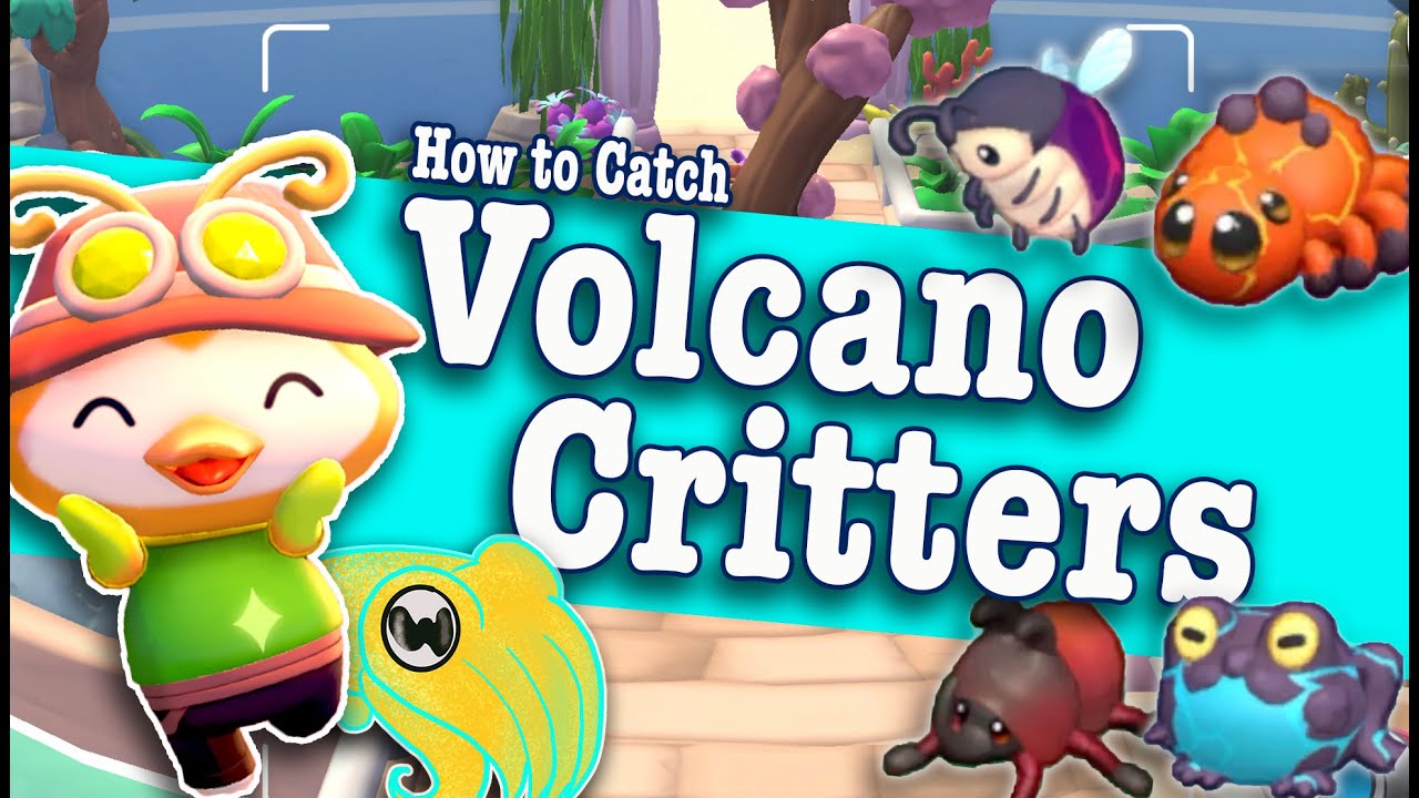 How to Catch the Eruptoad, Magmiter, Stampeedle, & Lady Bean | Hello Kitty Island Adventure Critters