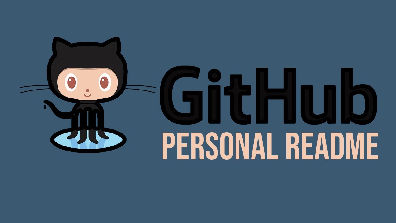 Personal Github README.md - Make your GitHub stand out! - YouTube