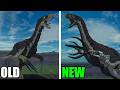 Jurassic Blocky OLD Vs NEW Therizinosaurus Comparison!
