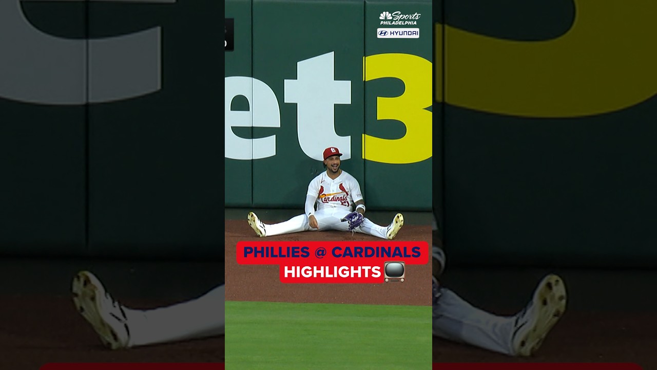 HIGHLIGHTS: Phillies hit into four double plays, get shutout by Cardinals, 2-0