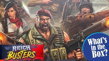 REICHBUSTERS Projekt Vril board game Heroic Pledge Kickstarter Unboxing with Cargo Hold