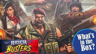 REICHBUSTERS Projekt Vril board game Heroic Pledge Kickstarter Unboxing with Cargo Hold