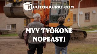 Myy vanha työkoneesi nopeasti meillä | Huutokaupat.com