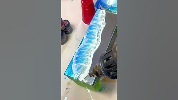 How to create 3D  Ocean Waves On Glass!!