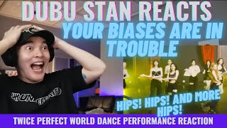 Twice Perfect World Dance Performance ONCE Reaction (FIRST TIME)