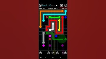 How To Solve Flow Free Tower Pack Level 136 9x13 Board Walk Through Solution Walkthrough