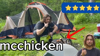 McChicken on the Campfire