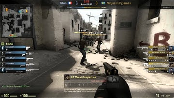 CSGO demo(forest)NiP vs  Titan dust2 BO3 3rd DreamHack Summer 2014