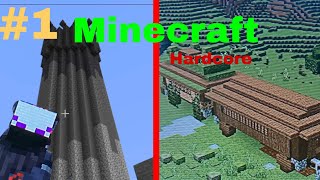I Built Epic Starter Bases Minecraft Hardcore