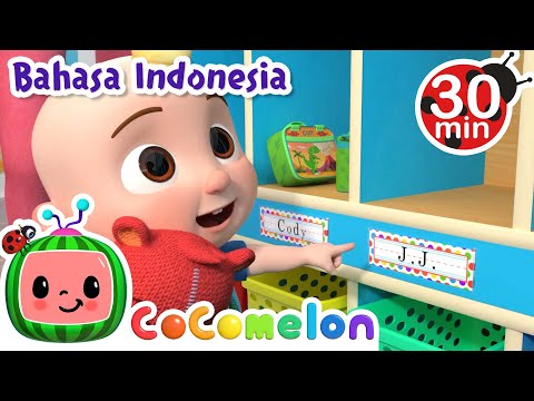 Hari Pertama Sekolah | CoComelon Indonesia | Lagu Anak | Nursery Rhymes indonesia