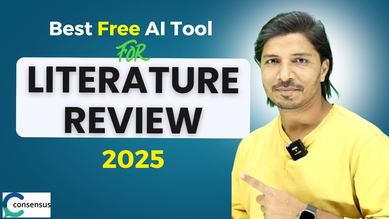Best FREE AI Tool for Literature Review in 2025 | Better Than ChatGPT ...
