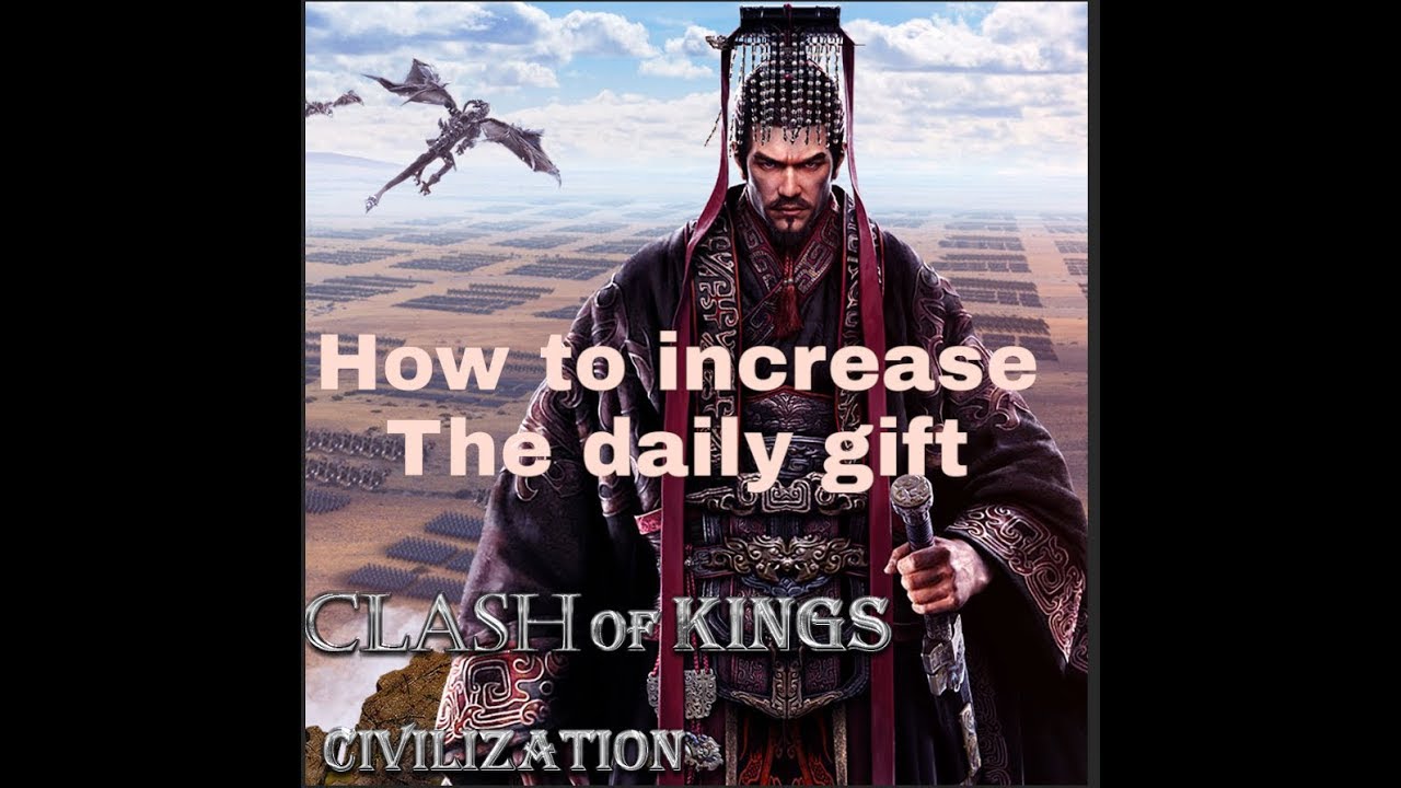 How to increase the daily gift of clash of kings /how to buy packages