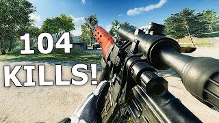 104 KILLS with the NEW SVD! - Battlefield 2042 No Commentary Gameplay