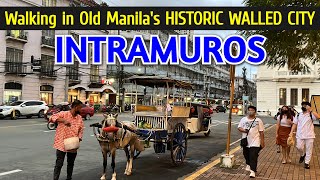 INTRAMUROS TOUR 2022 | Walking in MANILA's HISTORIC WALLED CITY! | Manila Philippines