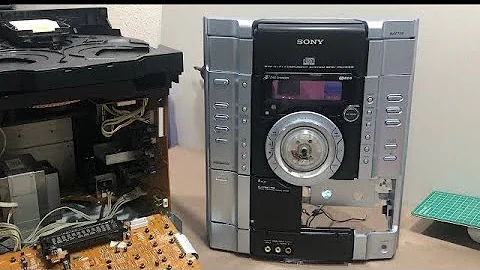 SONY MHC-RG333 Maintenance Repair Restoration Disassembly Part 1