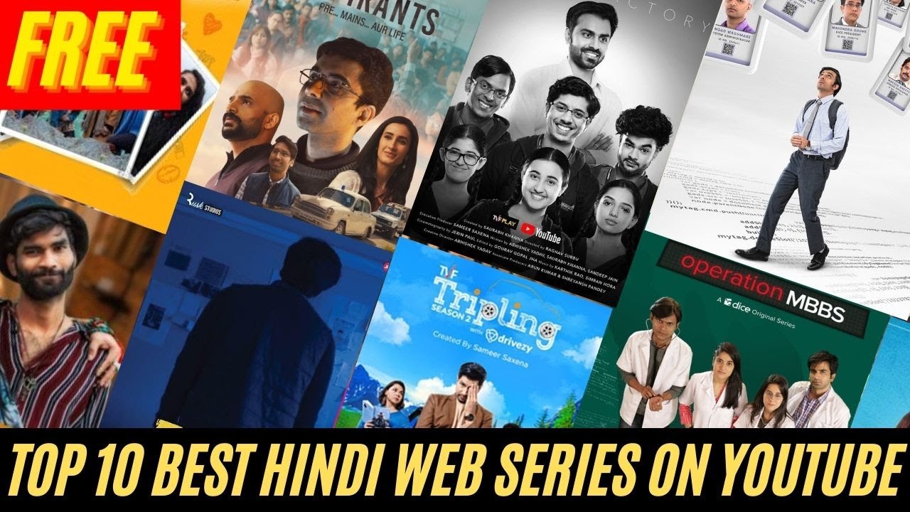 Top 10 Best Indian Web Series On YouTube For FREE | TVF WEB SERIES ...