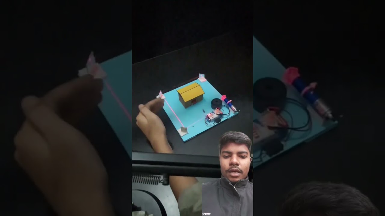 Homemade Laser security Project 🙀 