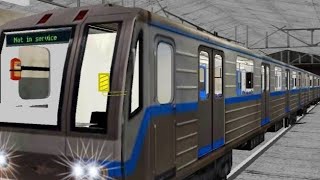 AG Subway Simulator Unlimited - cabview and interior of 81-717.6(M)/S5 non stop on B Western Line. screenshot 3