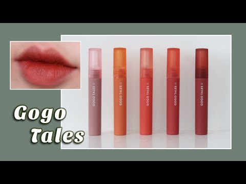 [REVIEW & SWATCH] GOGO TALES AIR VELVET LIP GLOSS | SON NỘI ĐỊA TRUNG | kieuchinh2706