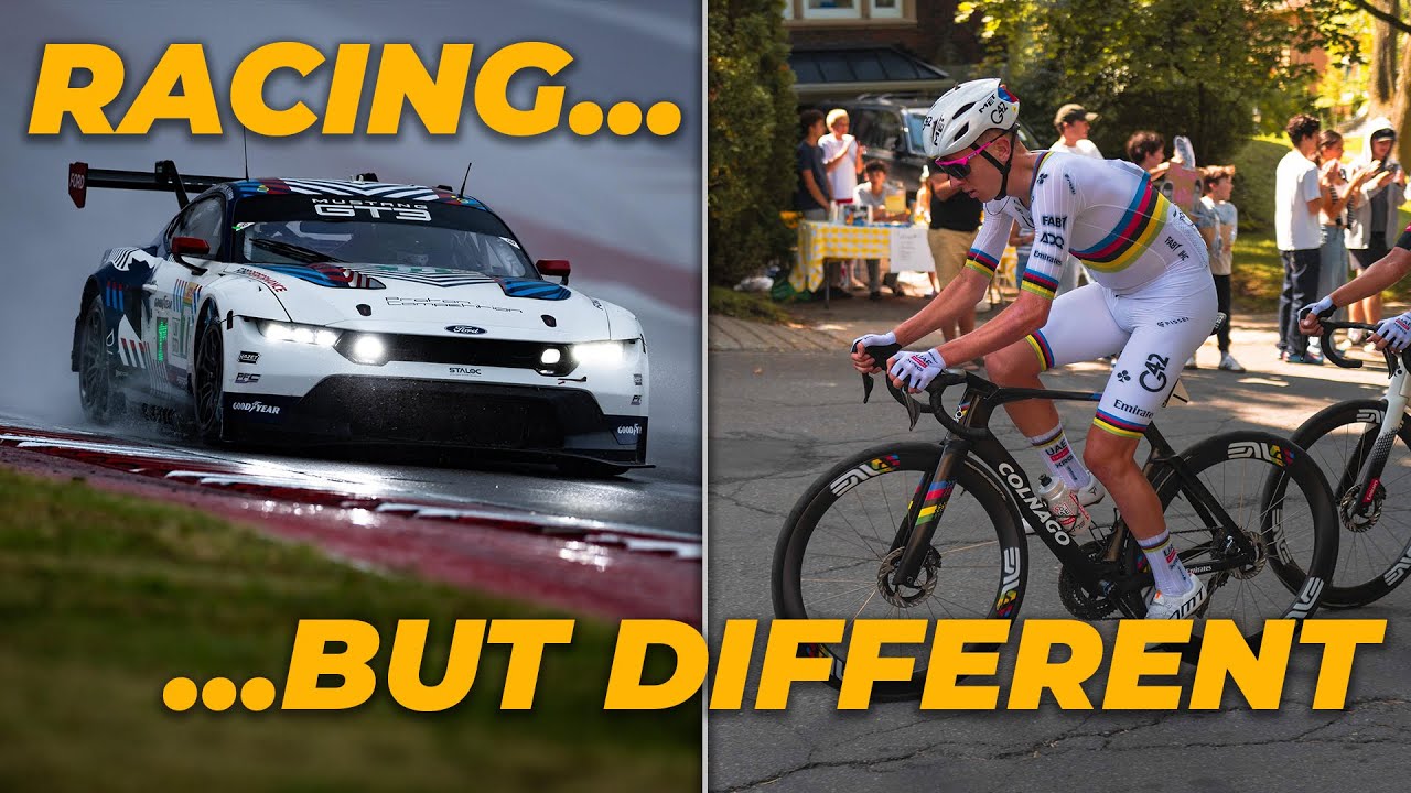 Swapping Race Cars for...Bicycles | GP de Quebec