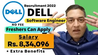DELL Technologies Job Vacancy | Package ₹8,34,096 | For Freshers | Software Engineer