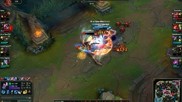 Clean Yasuo play from the FuriousRice 1v3 against scripting cheating Diamond Xerath.