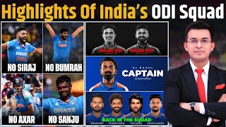 Download Lagu India ODI squad: KL Rahul appointed skipper, Ravindra Jadeja returns; Shubman Gill Patel left out MP3