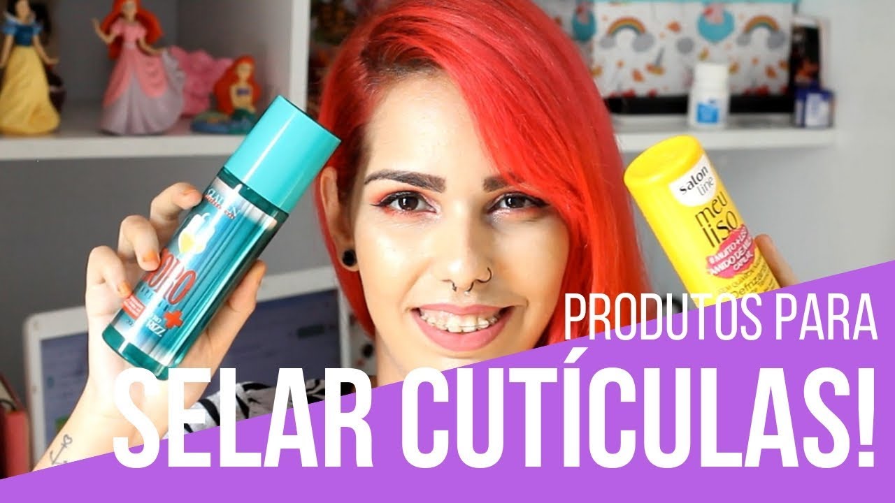 Produtos para SELAR as cutículas do cabelo! - YouTube
