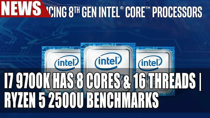 Game-Changing Intel 9th Gen Processor Series Revealed: 8 Cores, 16 Threads!
