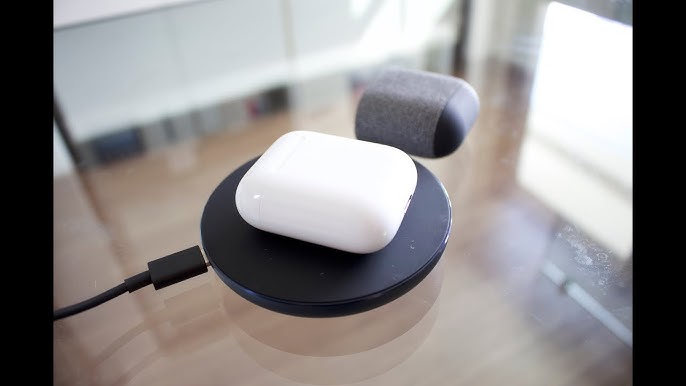 Hearkey Boitier de Charge sans Fil Compatible avec Air Pods Pro 2